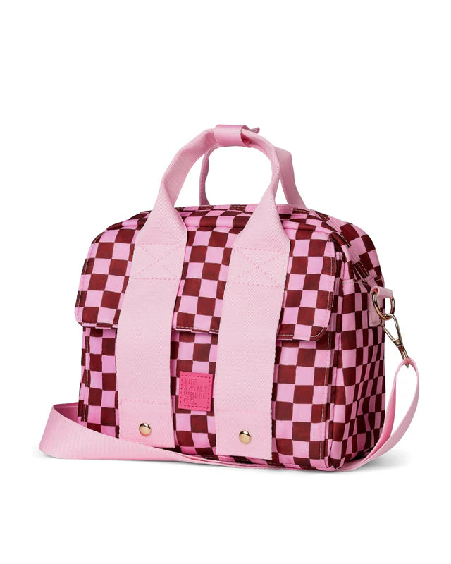 crimson haze lunch tote
