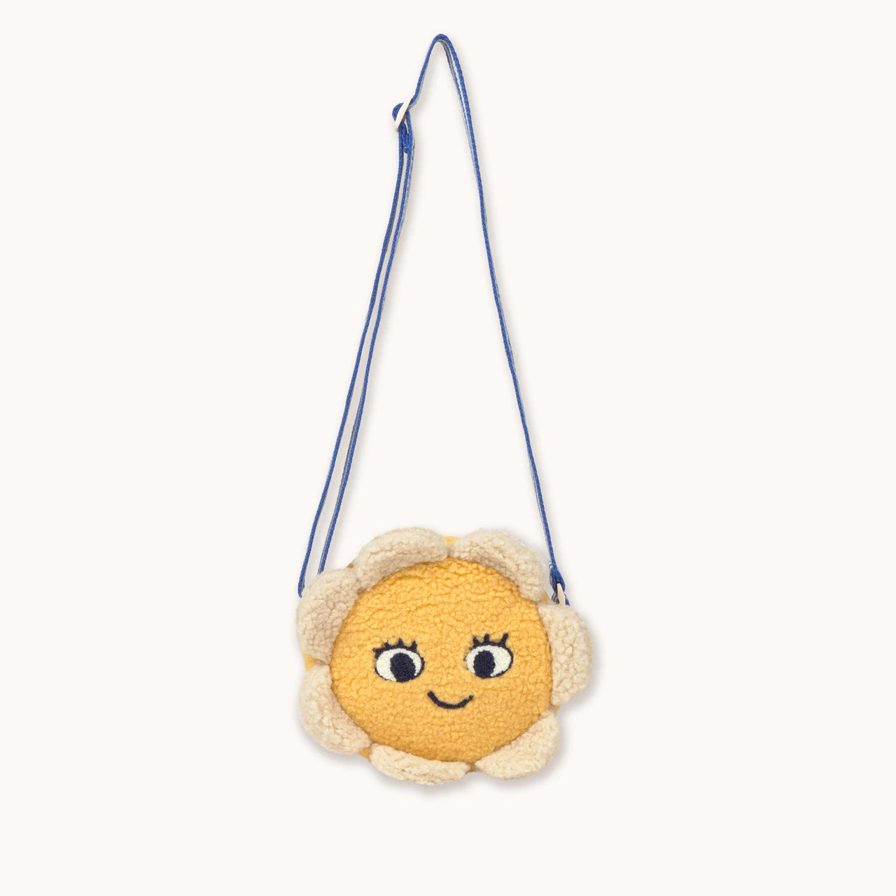 Daisy Bag by Tiny Cottons - yellow daisy face kids handbag