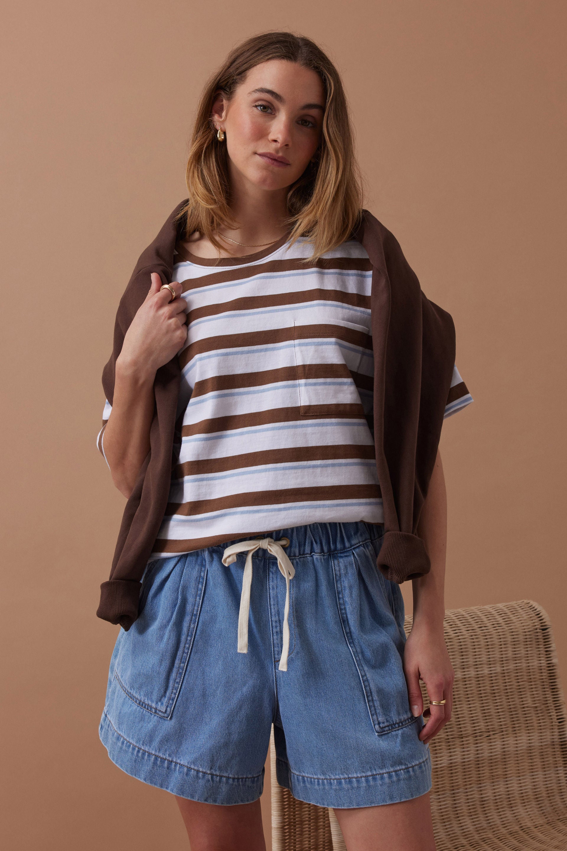 Ceres Life Denim Shorts