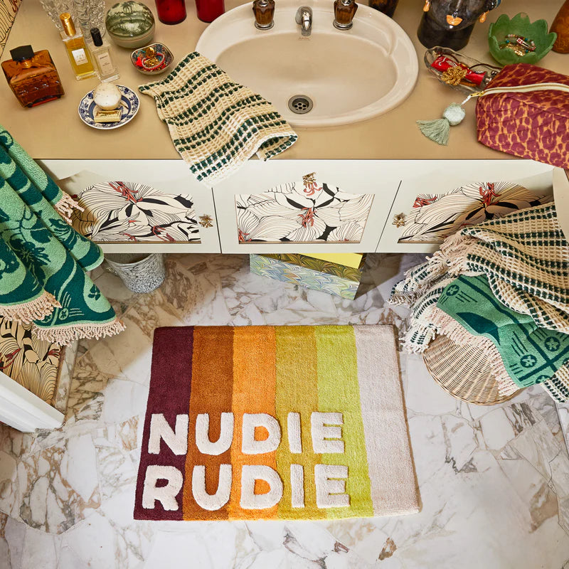 Dariel Nudie Rudie Bath Mat by Sage & Clare