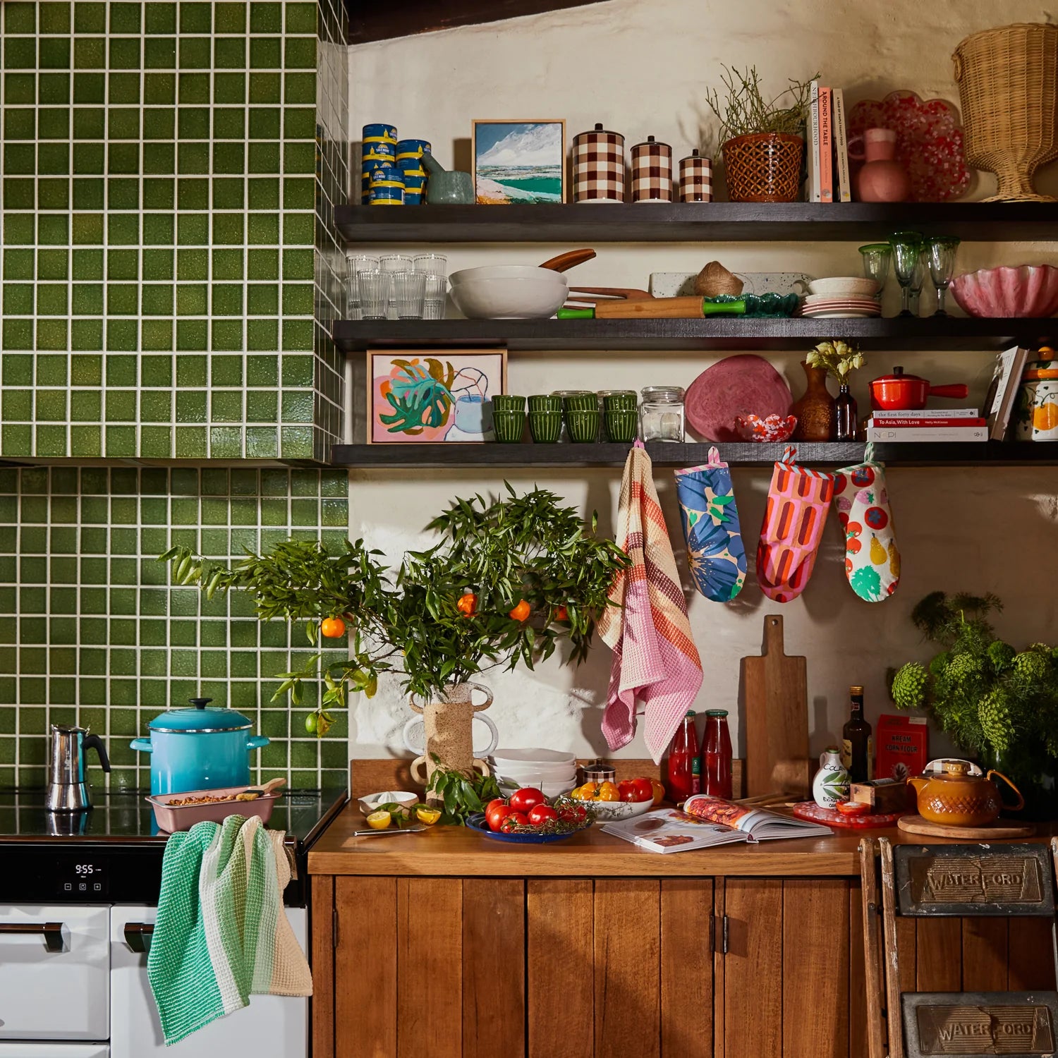 Delano Stripe Tea Towel - Little Cove Collective