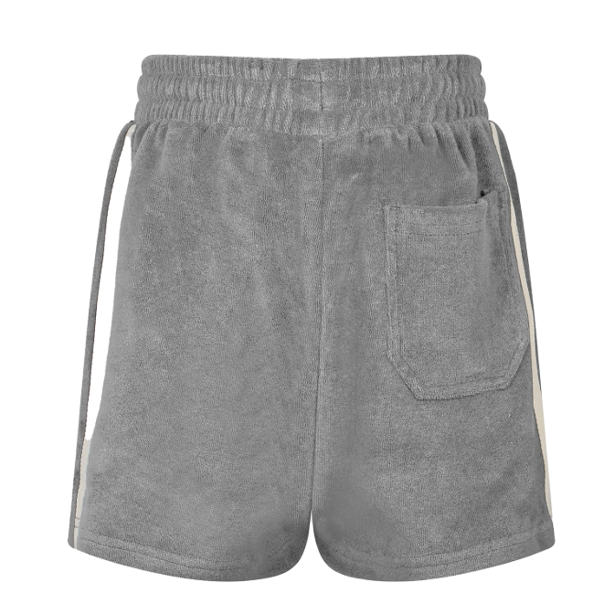 Back of Terry Short - Grey Marle | Rock Your Baby