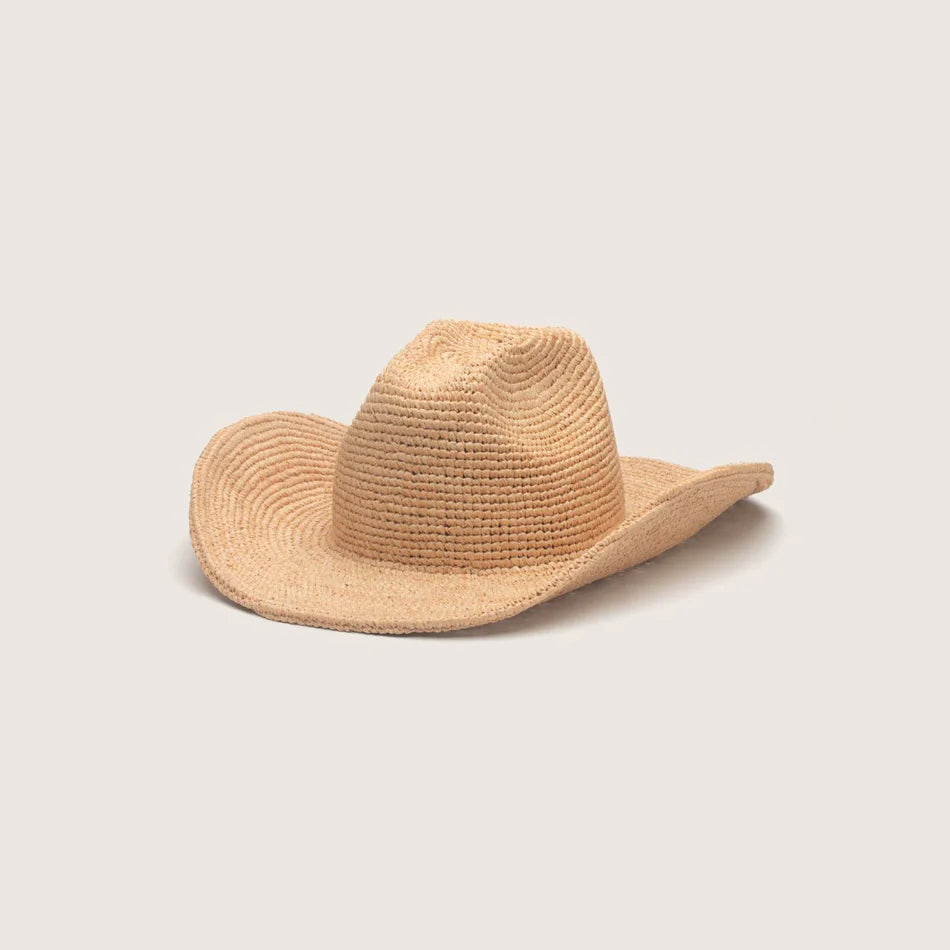 Duke Straw Raffia Cowboy Hat by Will & Bear