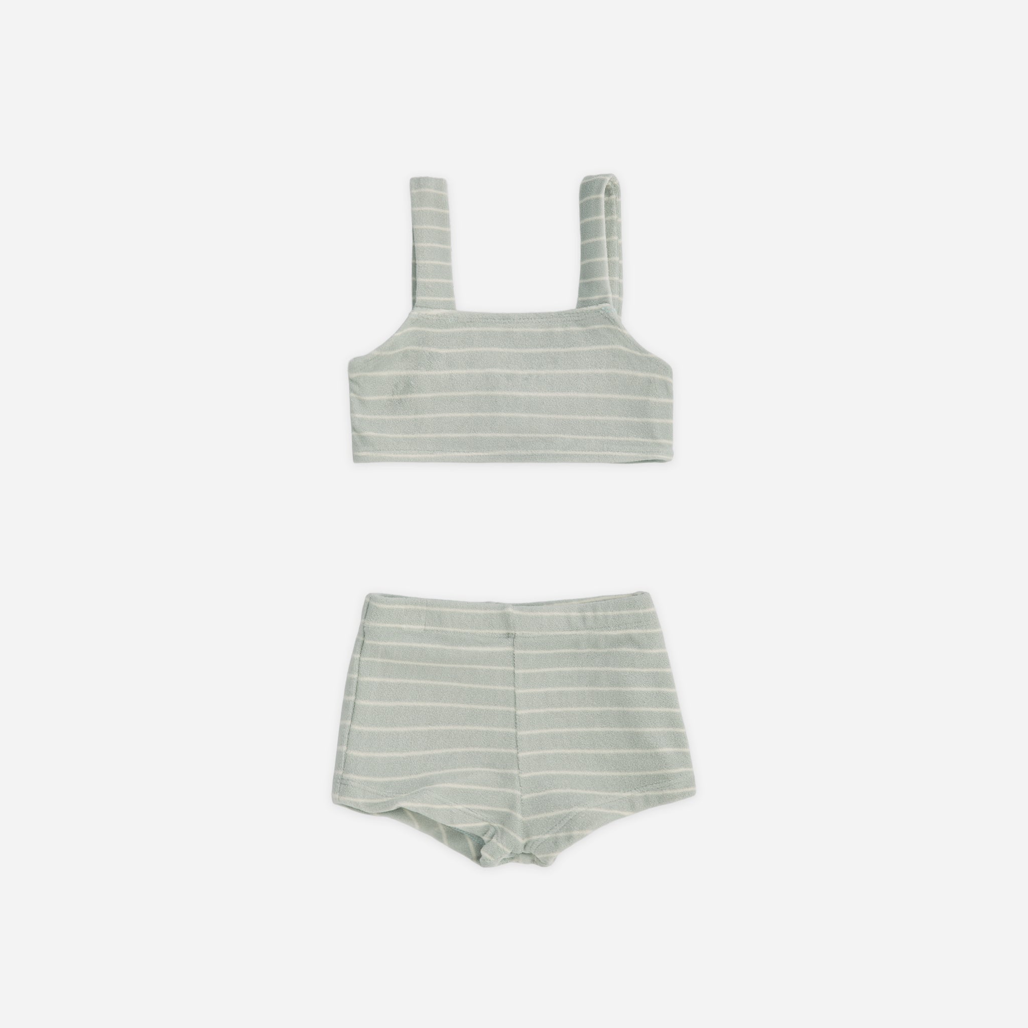 Dylan Bikini Seafoam Stripe by Rylee & Cru