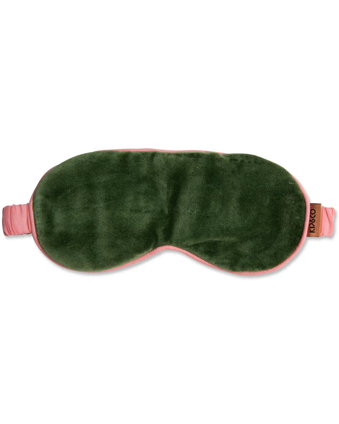 Velvet Eye Mask Colour: Easy Breezy Kip & Co