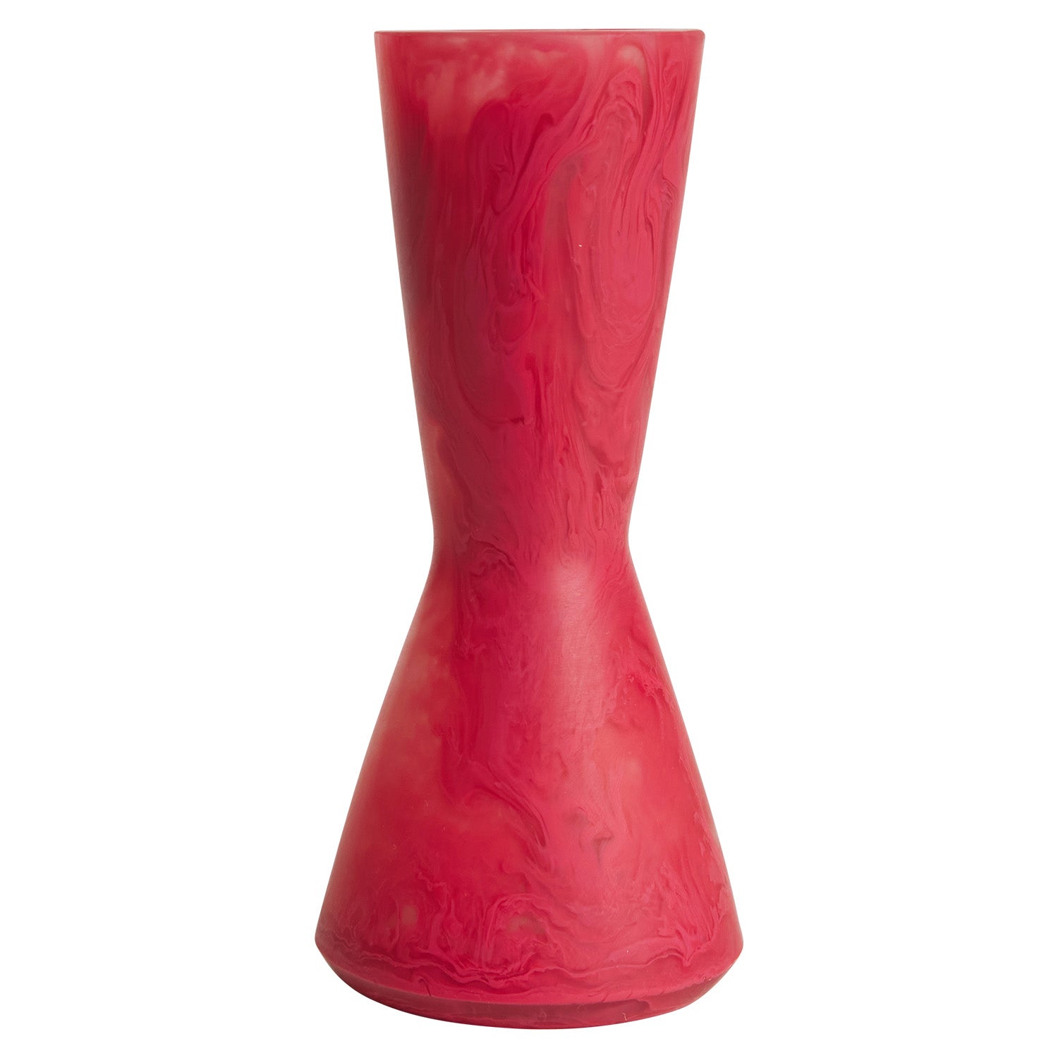 red vase by sage and clare
