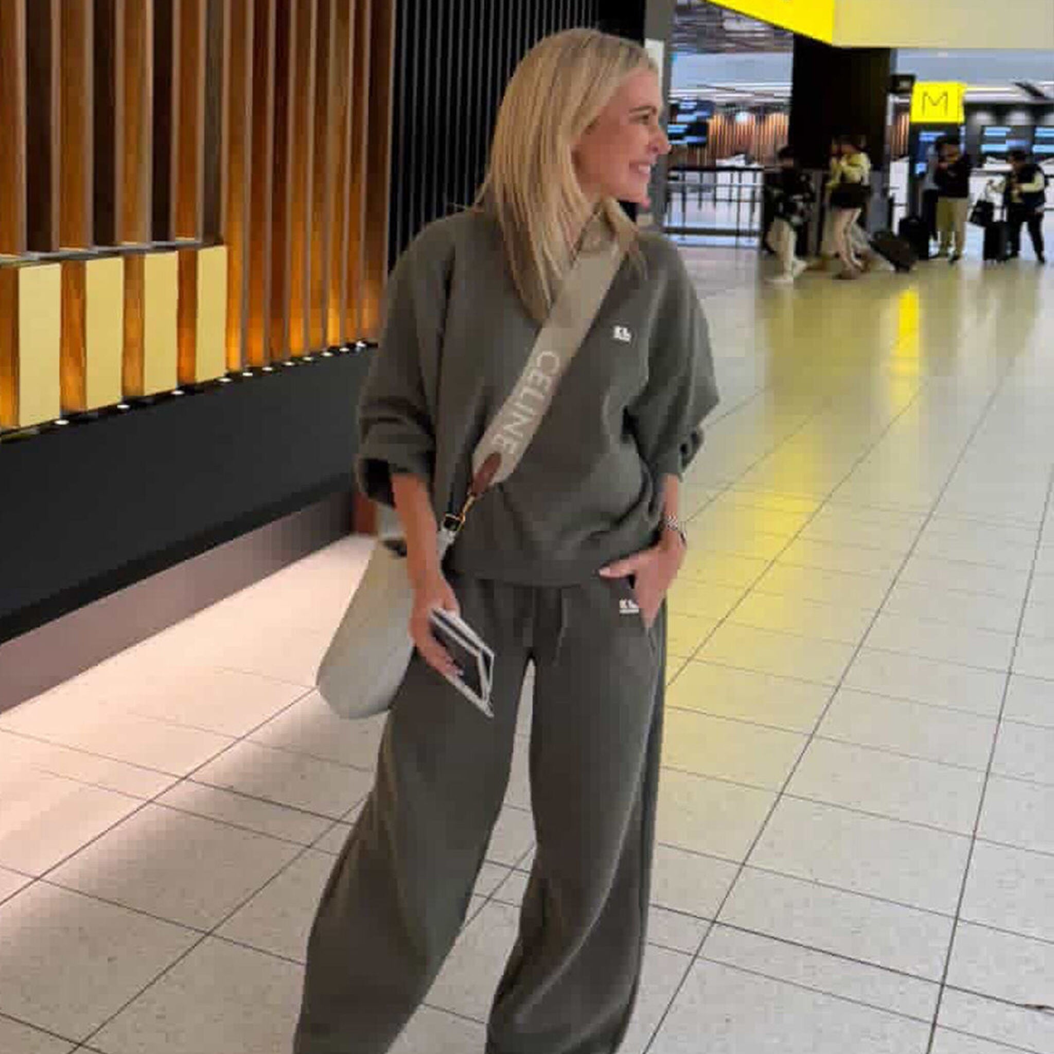 Elise Barrel Trackpant - Washed Olive by Ceres Life