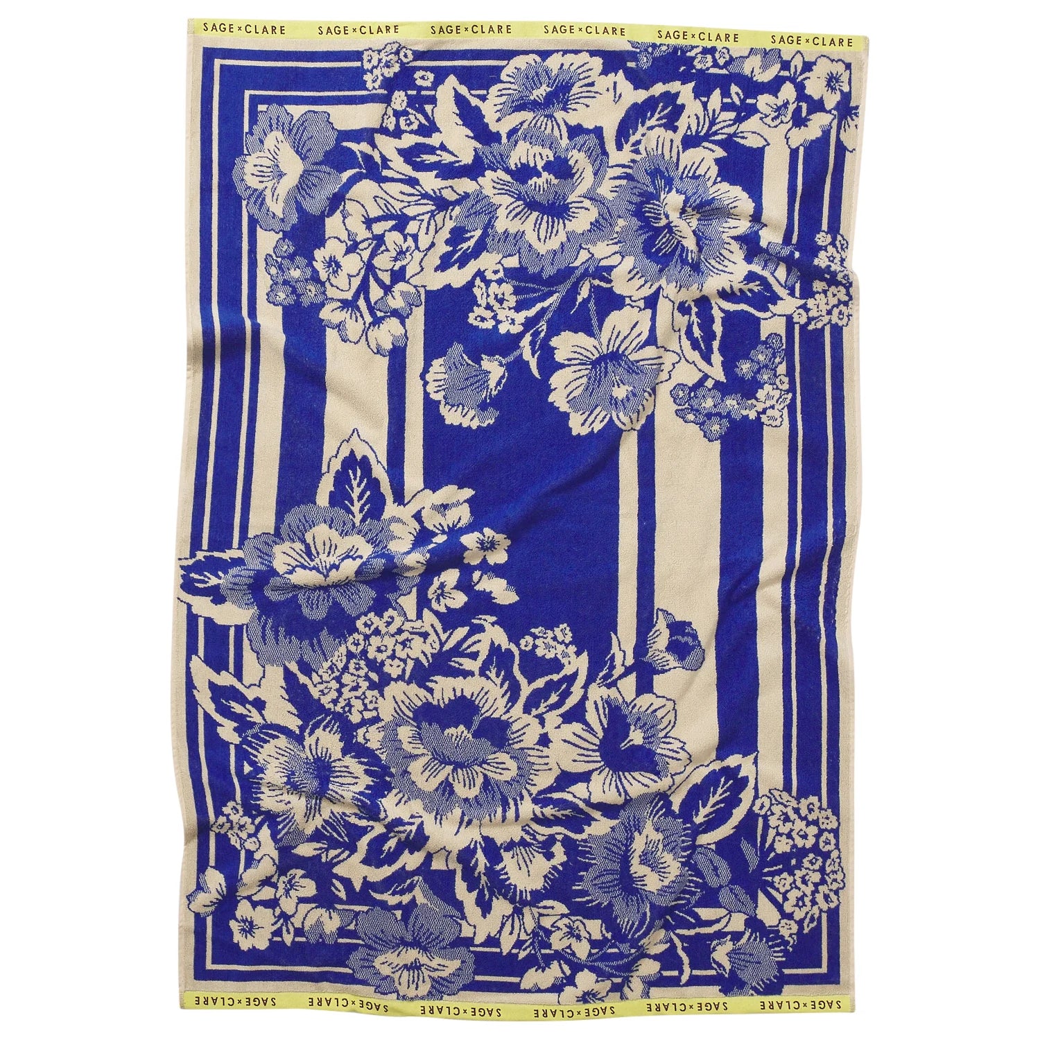 Eliza Bath Sheet - Ultramarine by Sage & Clare