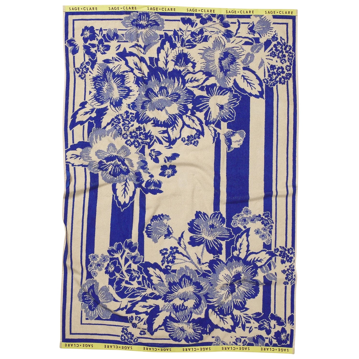 Eliza Bath Sheet - Ultramarine by Sage & Clare