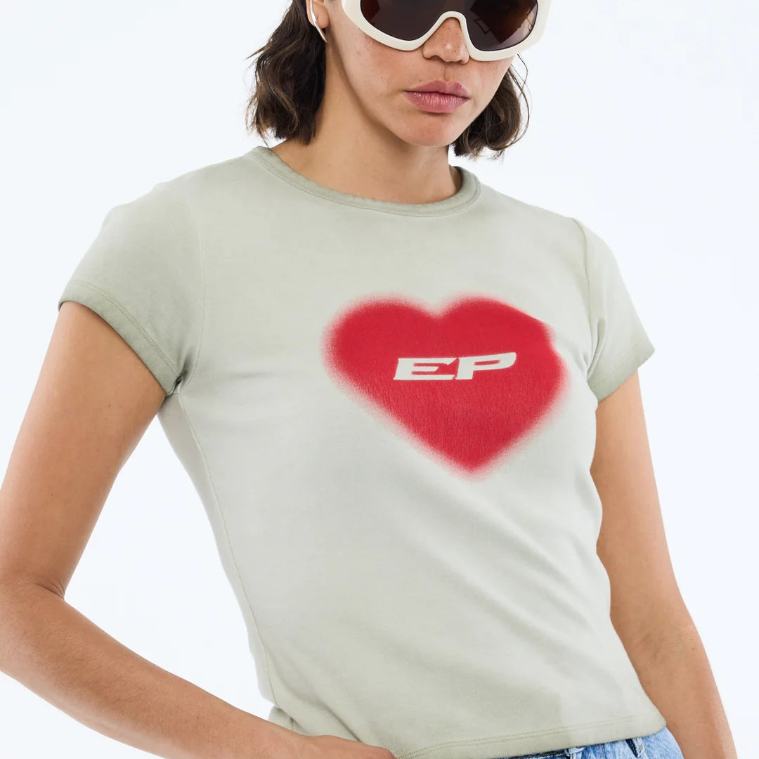 Ena Pelly heart tee as worn by Ruby Tuesday Matthews