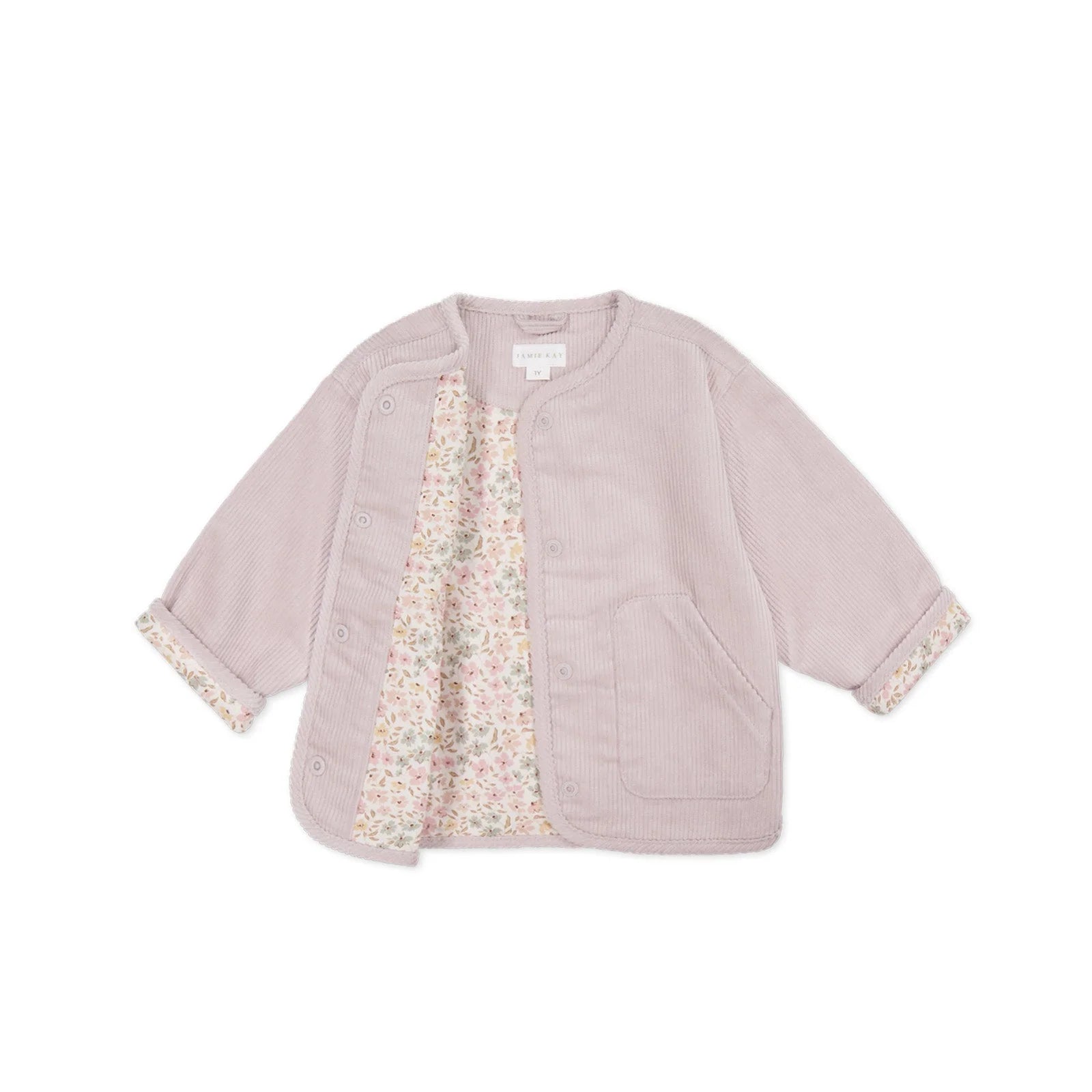 Esther Corduroy Jacket - Violet Tint/Fifi Violet by Jamie Kay