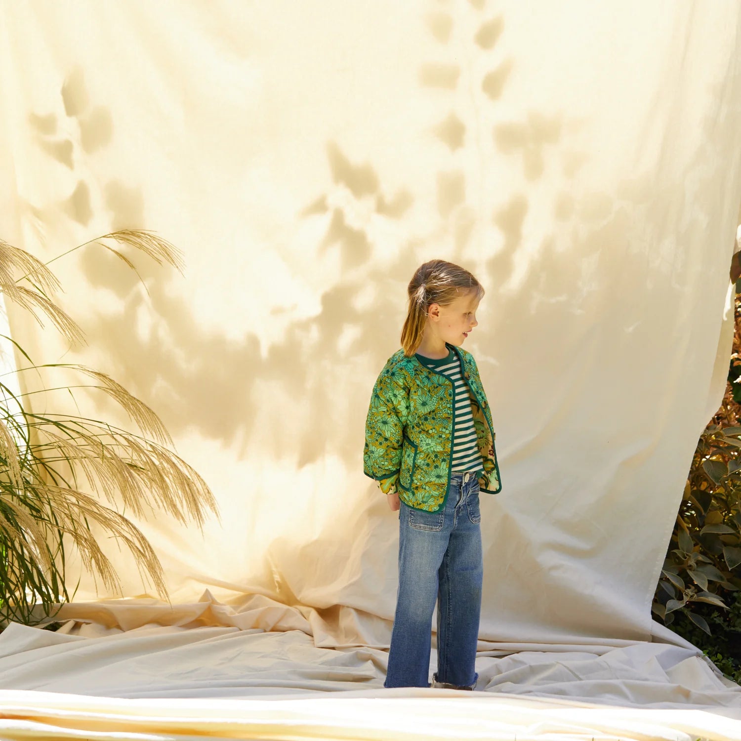 Evette Kids Quilted Jacket by Sage & Clare