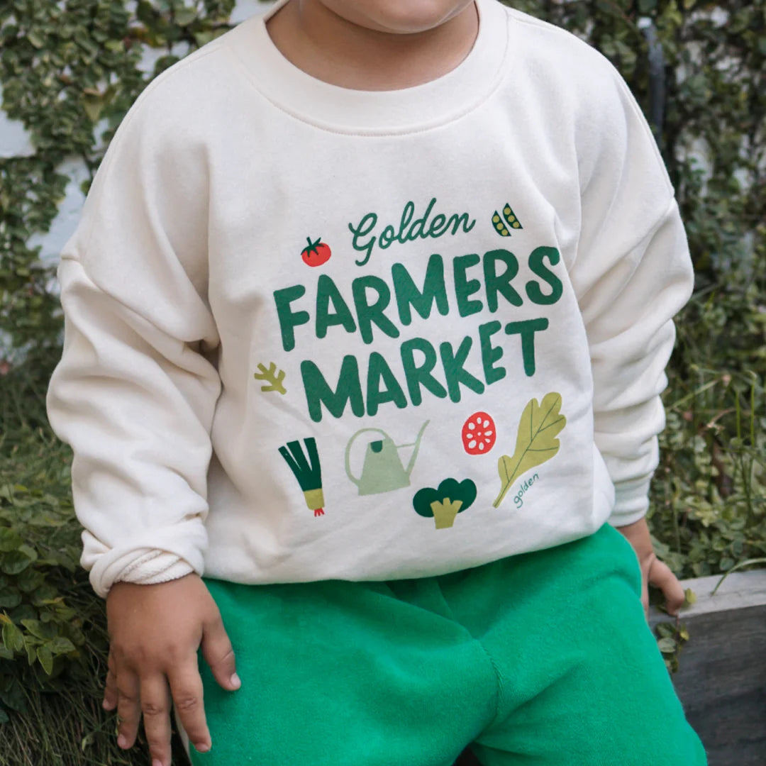 Farmers market Sweater Buttercream by Golden Children