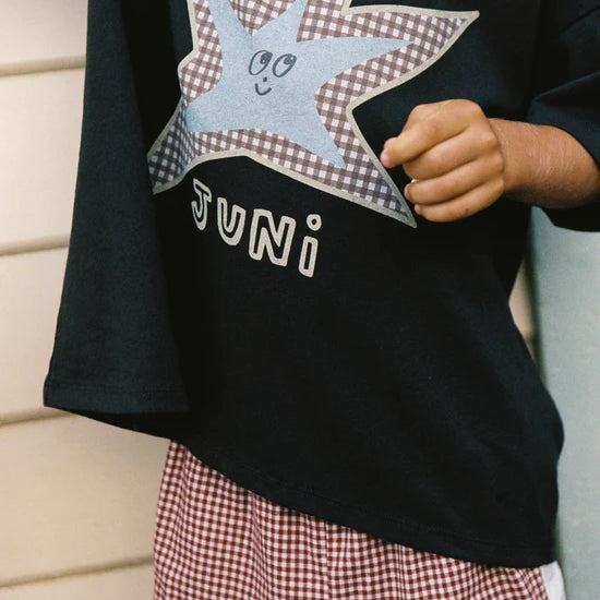 boy wearing Finn Tee by Juni