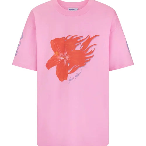 Flaming Hibiscus T-Shirt by Sea Street