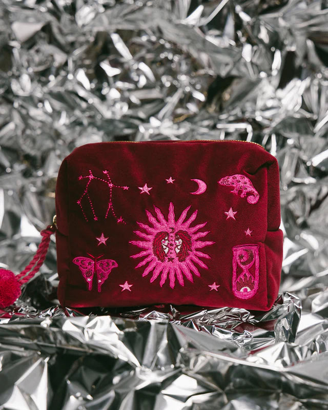 astrology cosmetic bag the somewhere co