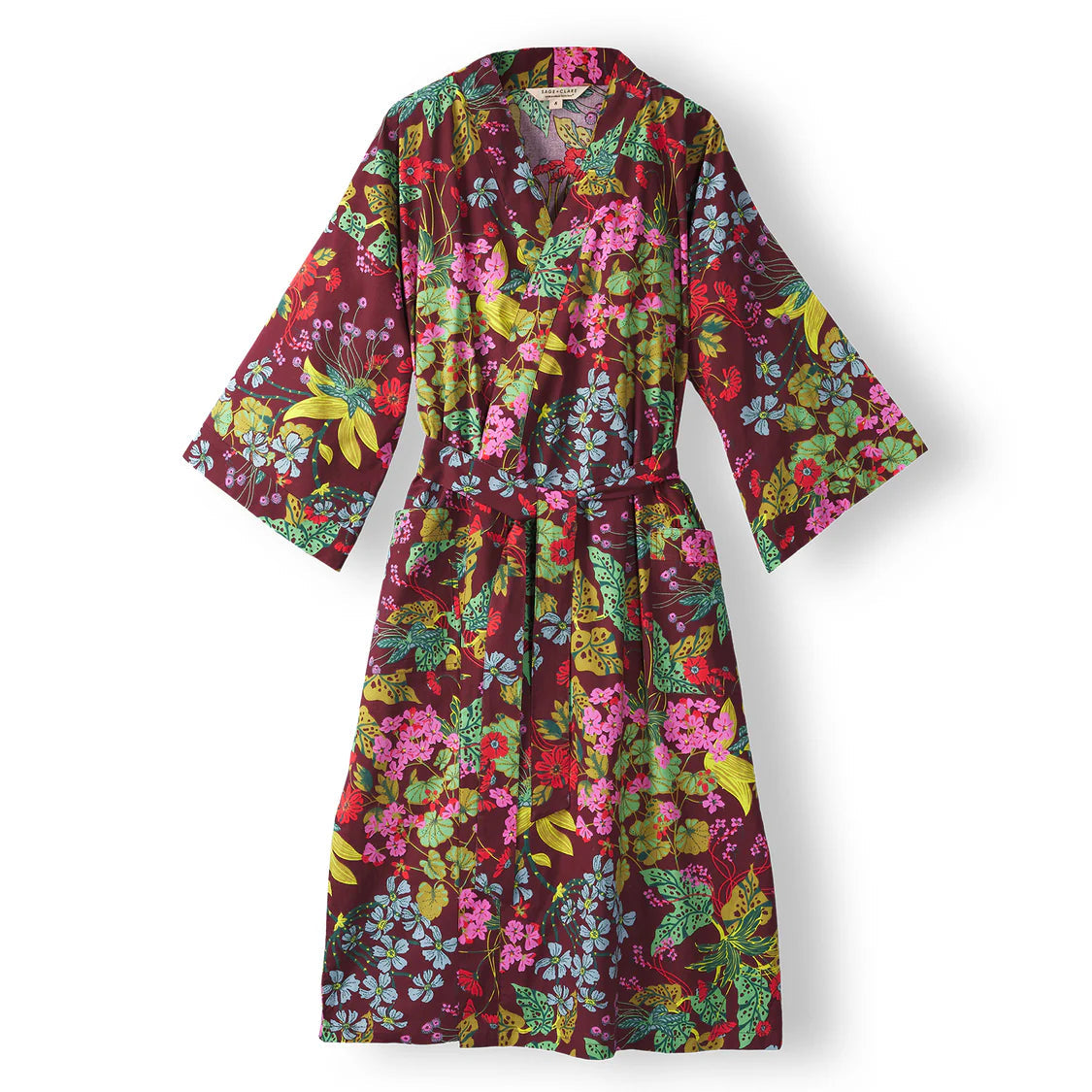 Genevieve Cotton Bath Robe by Sage & Clare