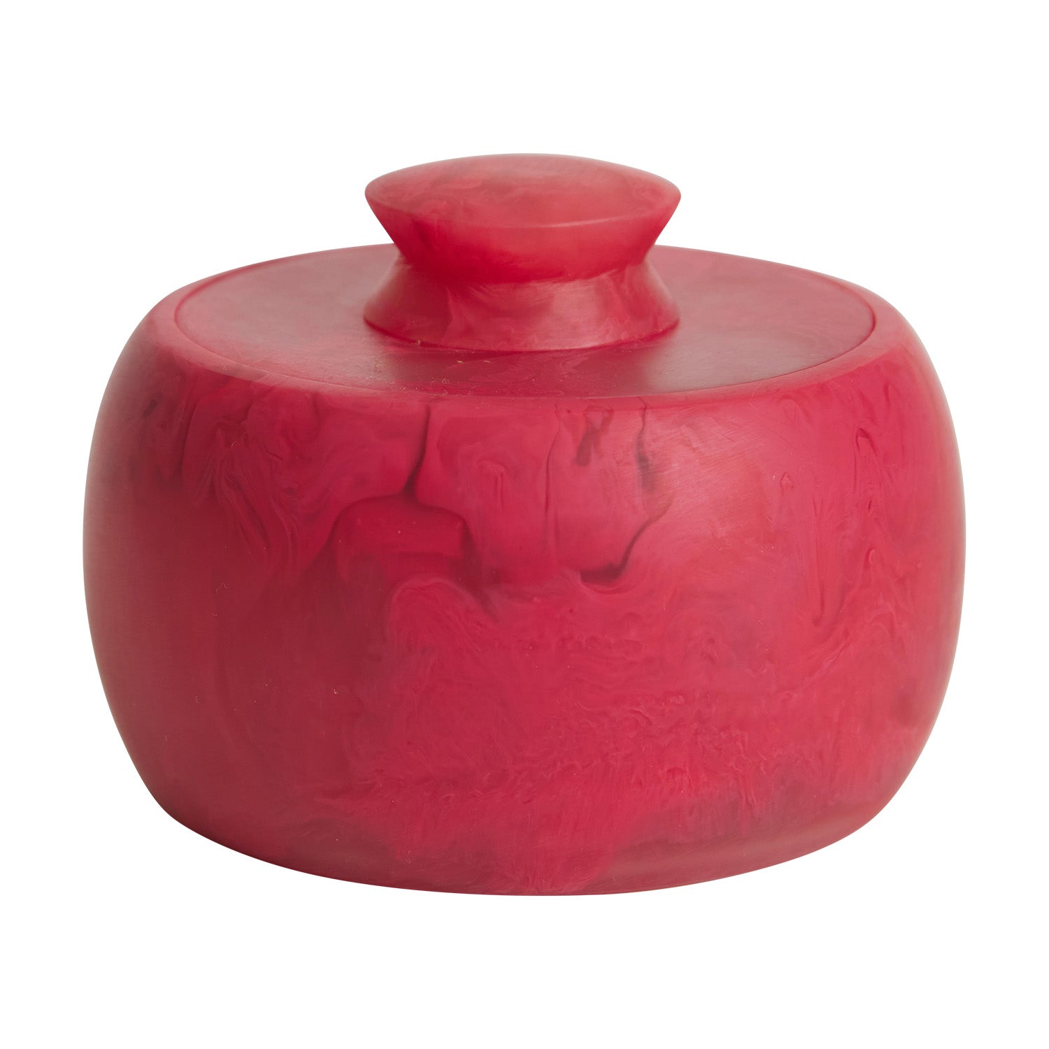Halleck Canister in Raspberry red