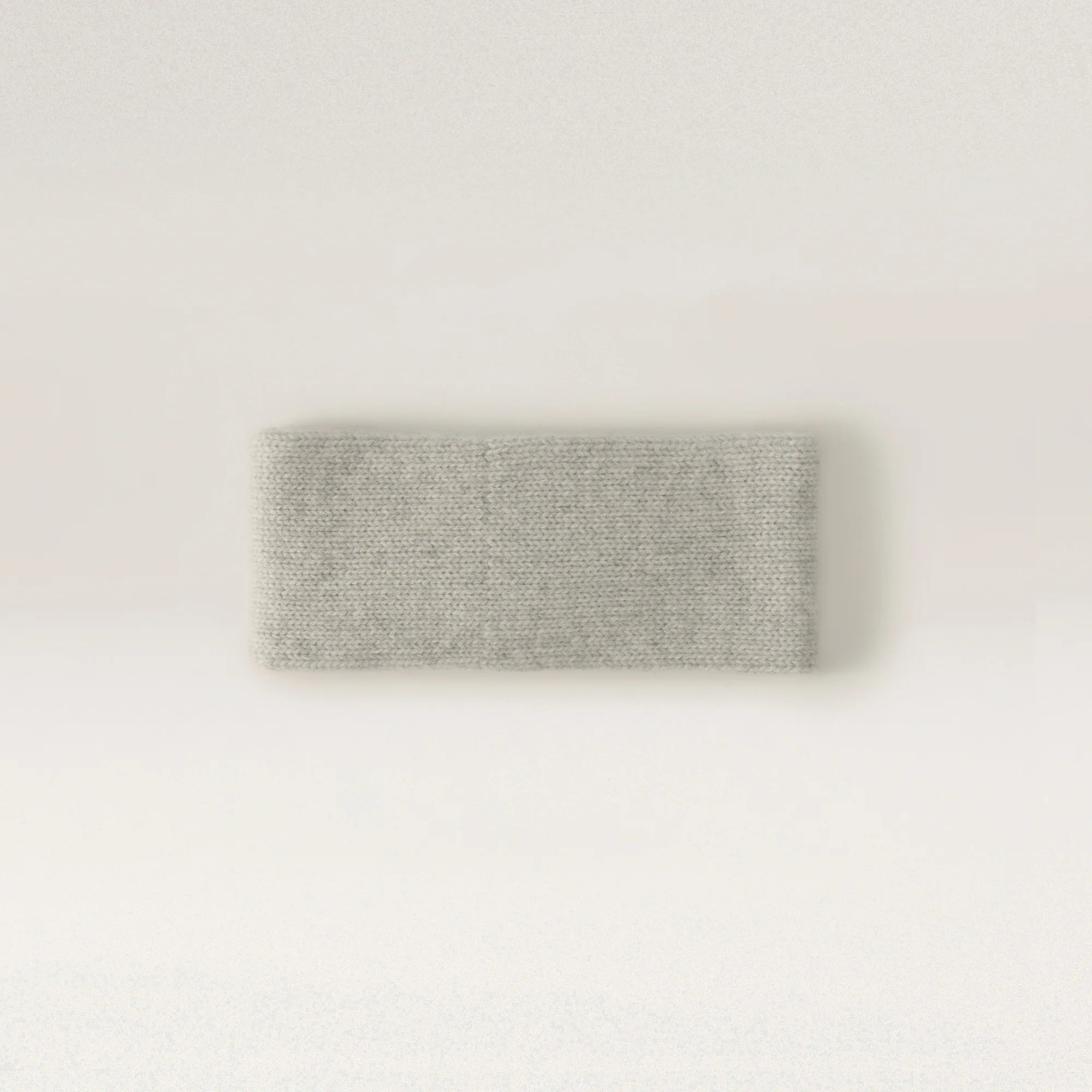 Hallie Cashmere Headband - light grey by Helen Kaminski