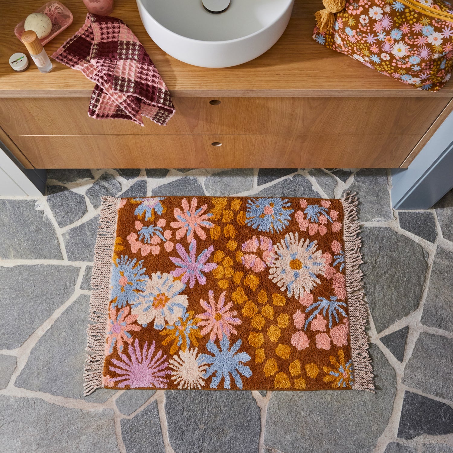 Hayfolk Bath Mat by