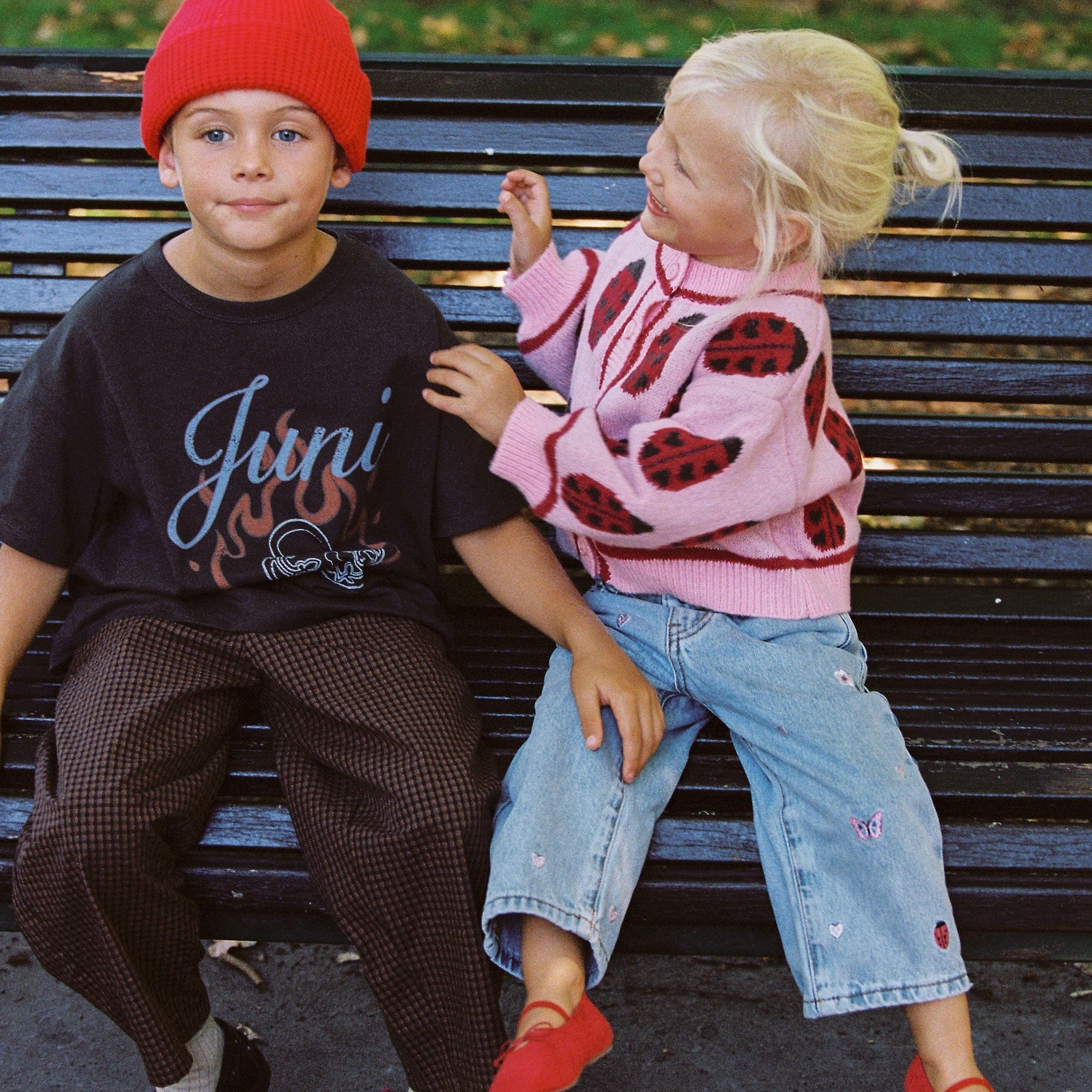 Juni oversized tee 100% organic cotton ethically made