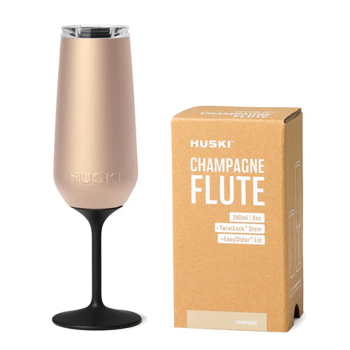 Huski Champagne Flute - Champagne gold colour
