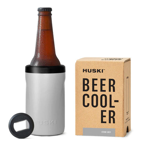 Huski Beer Cooler in Stone Grey