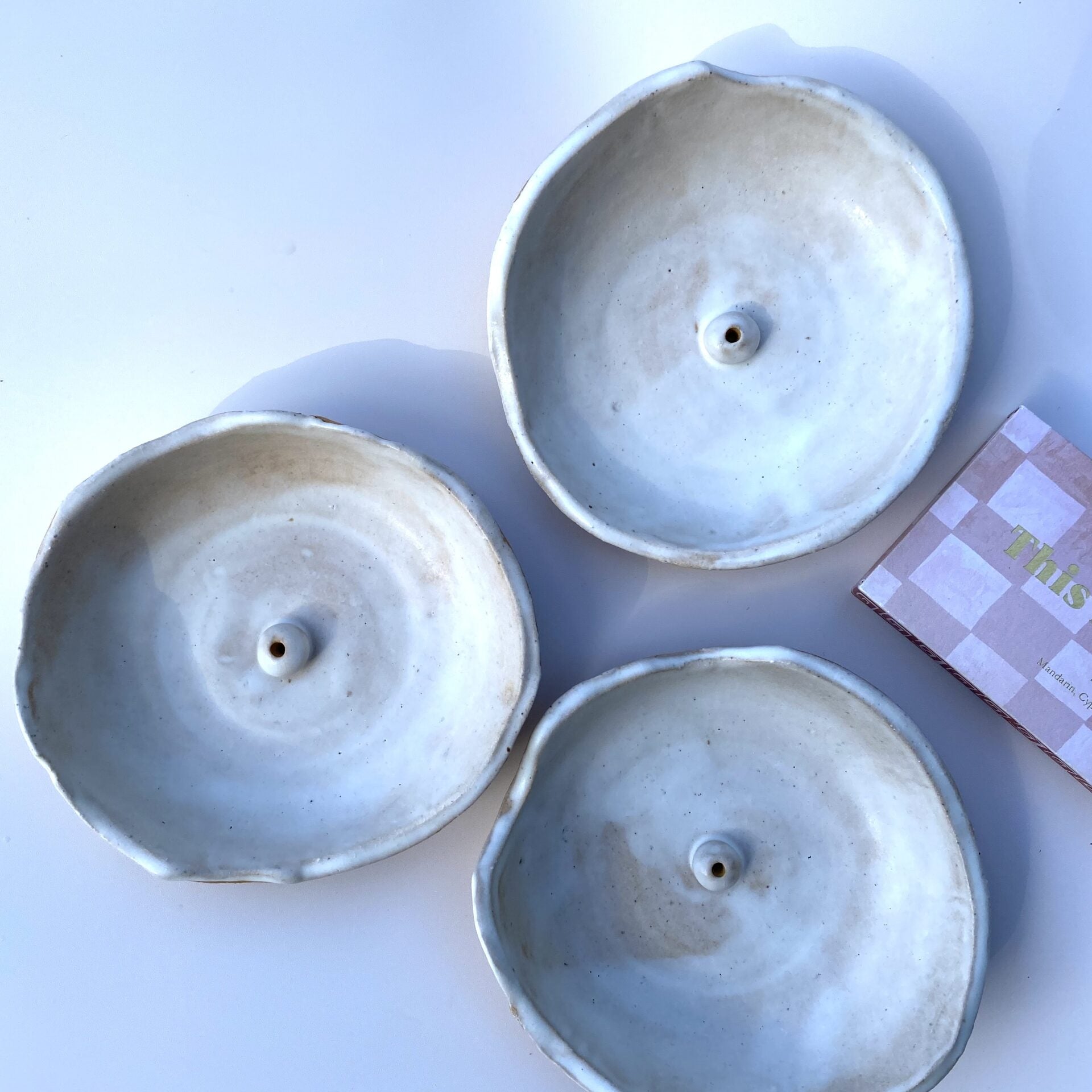 Incense Holder - Organic Round by