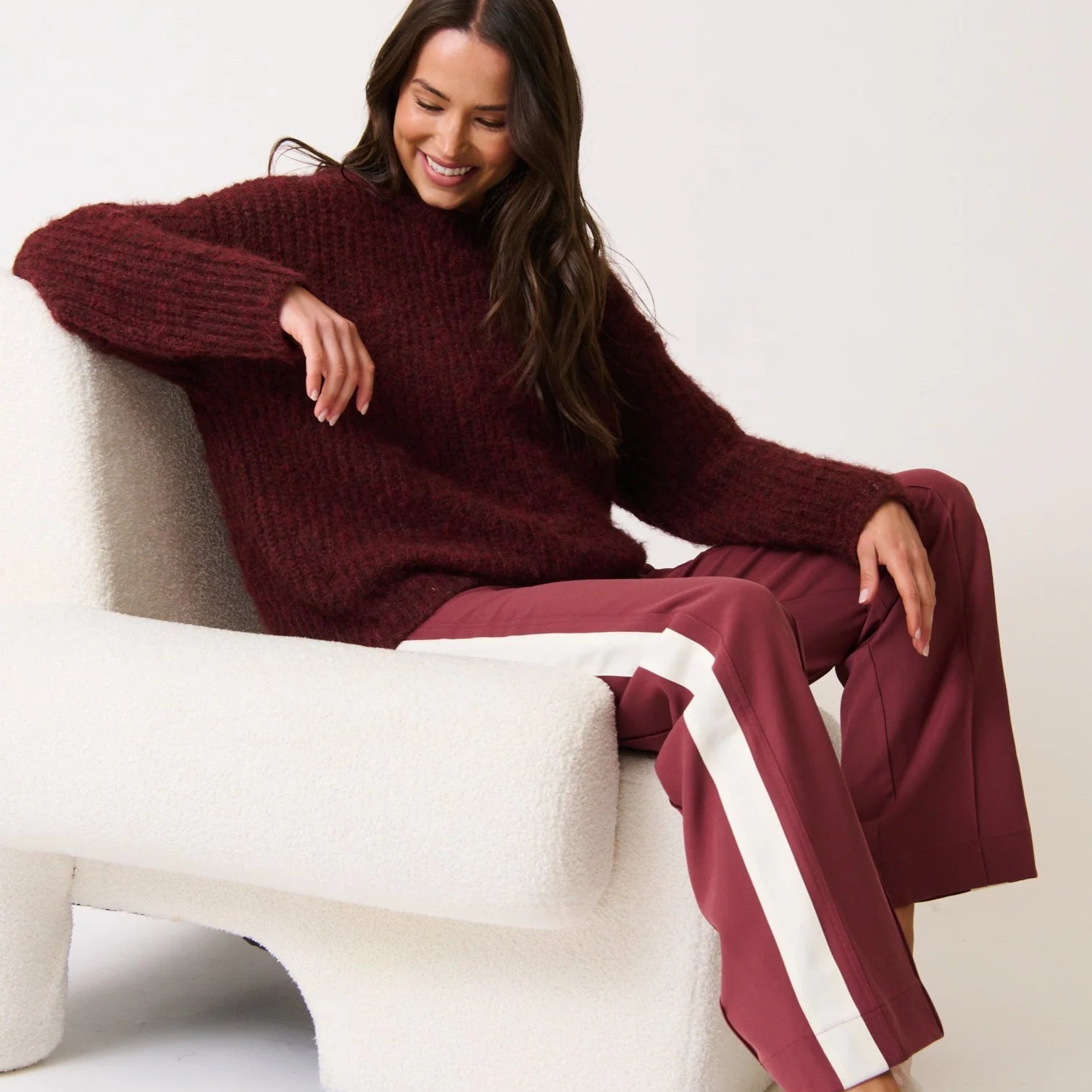 Indica Pants Plum by Cartel & Willow