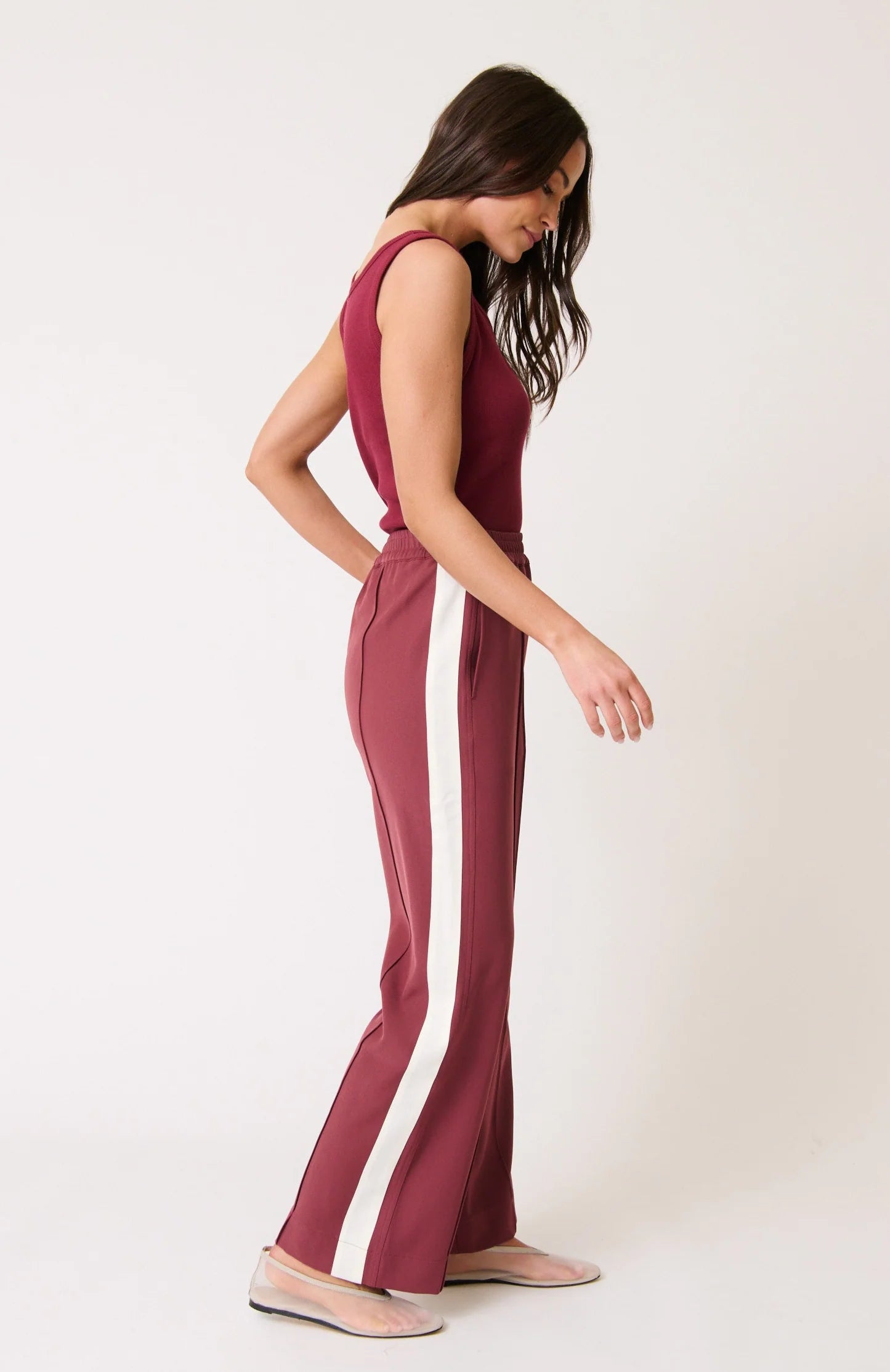 Indica Pants Plum by Cartel & Willow