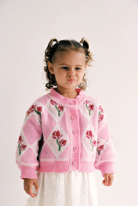 JNR Rosie Knit Cardigan by JUNI