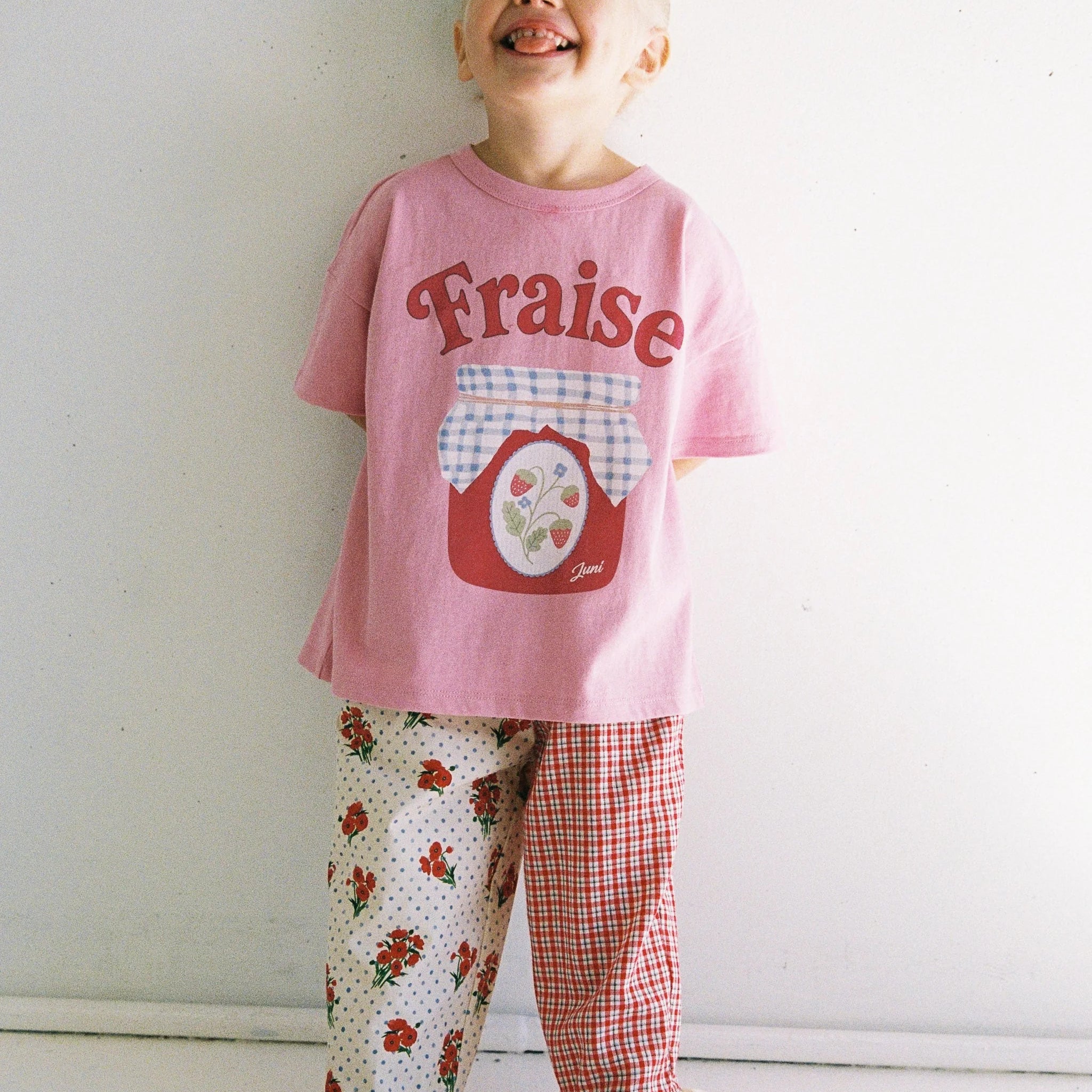 JNR Fraise Tee by Juni