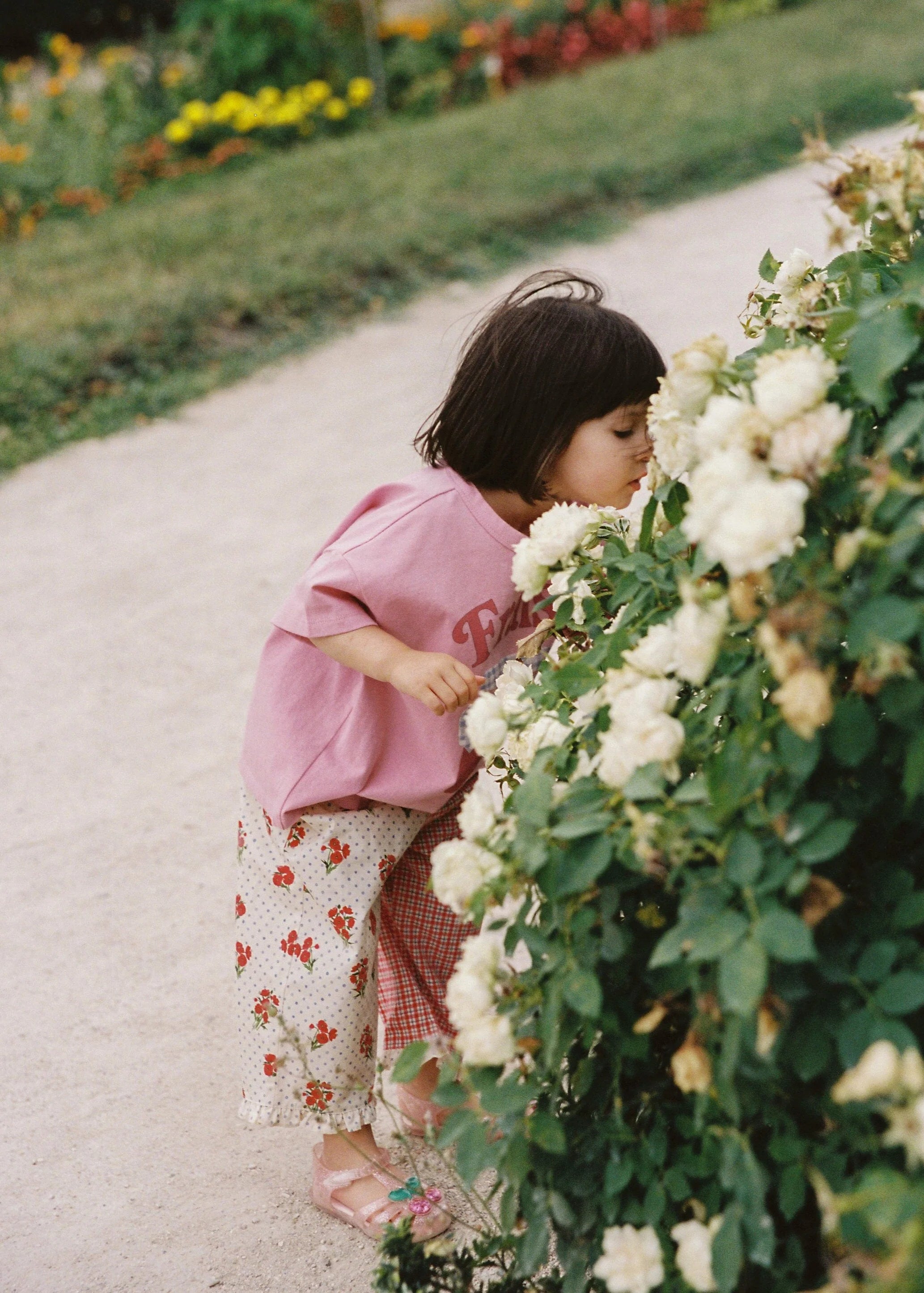 JNR Fraise Tee in pink by Juni