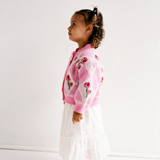 Rosie Knit cardigan for kids by JUNI