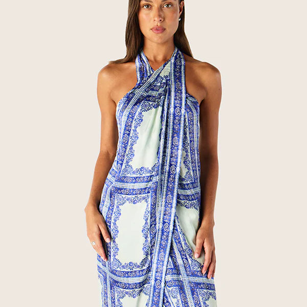 Jordi Halter Wrap Top by MOS The Label