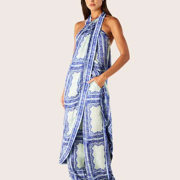 model wearing Jordi Wide Leg Pants by MOS The Label