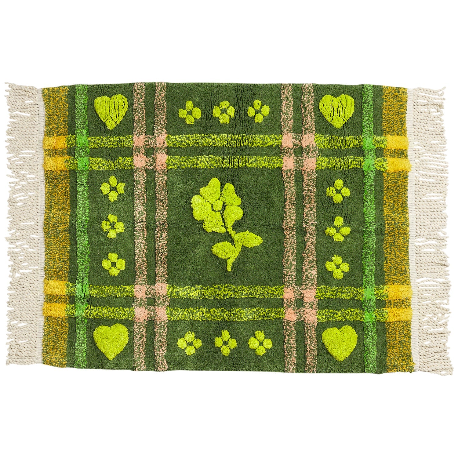 Josephine Bath Mat - Hunter Green by Sage & Clare