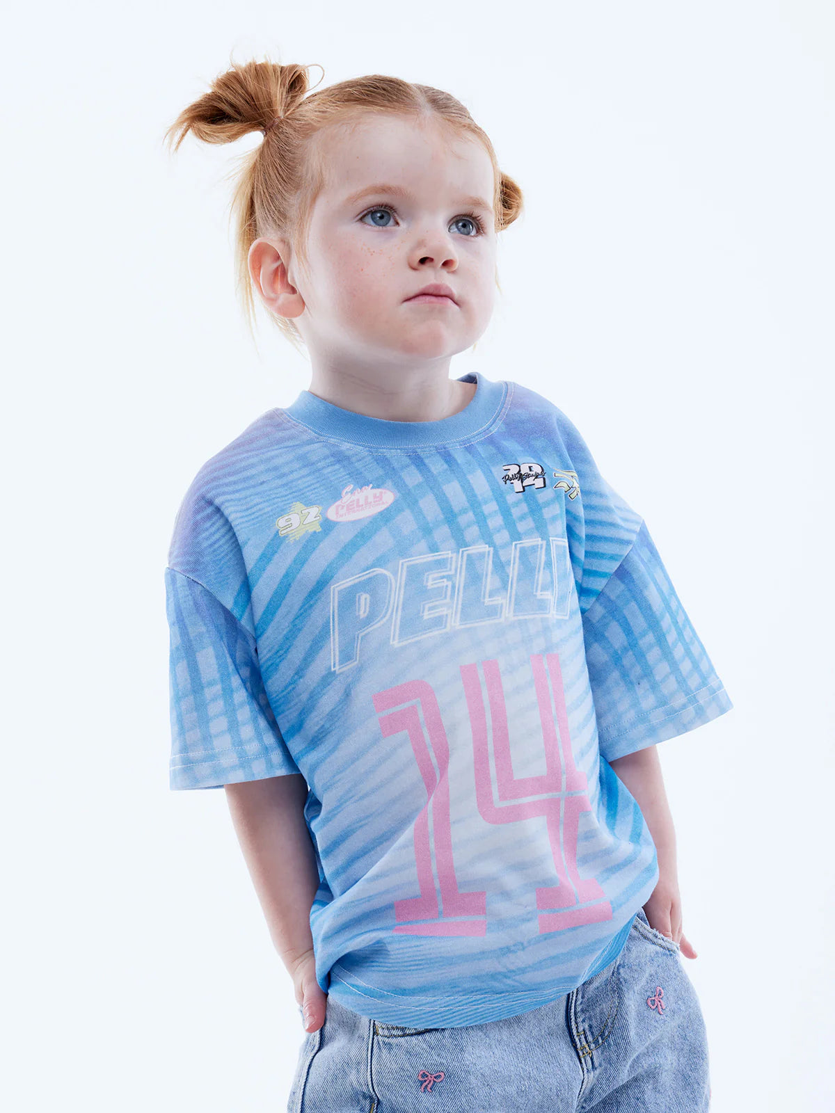 girl wearing Kids Solar Tee by Ena Pelly