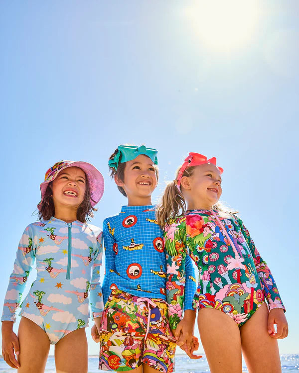 kids wearing Kip & Co swimwear