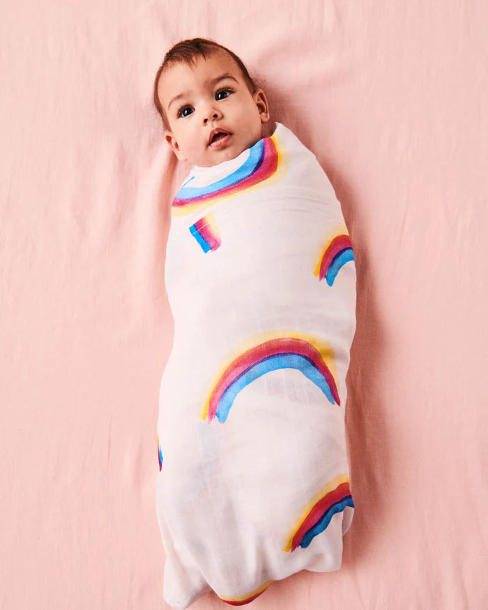 Bamboo Swaddle Design: Sea Friends by Kip & Co