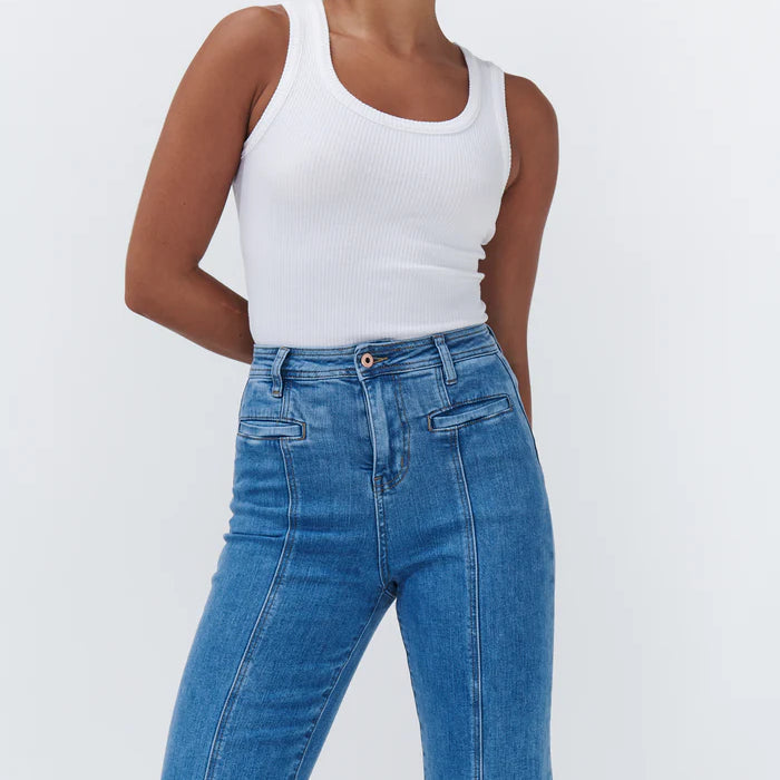 Charlie Jean in 70s Blue by Kireina