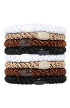 Grab & Go Ponytail Holders - Set of 8 - Little Cove Collective