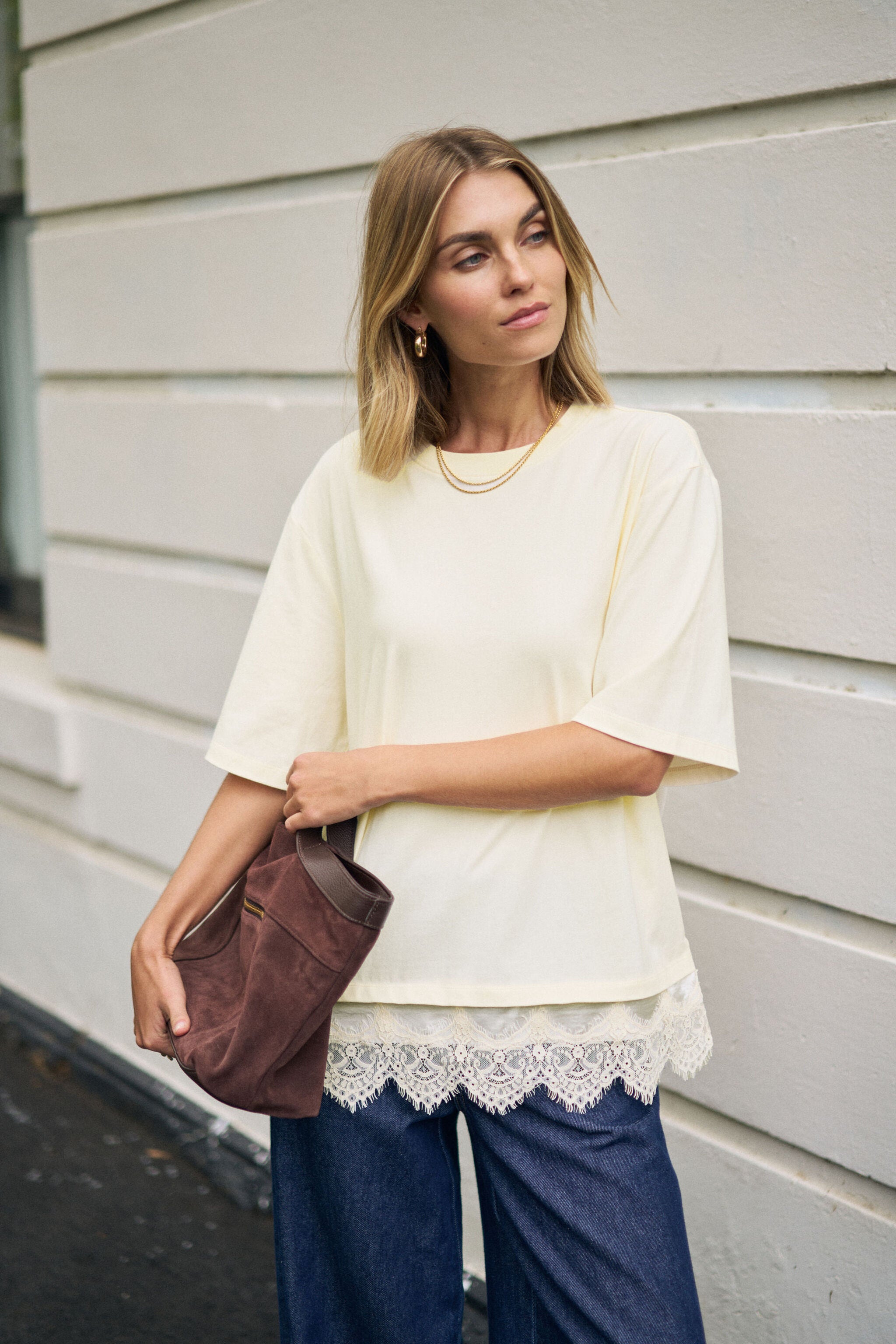 Lacey Tee - Marshmallow by Ceres Life