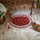 Bathroom with Odette Bath Mat by Sage & Clare made from GOTS certified organic cotton