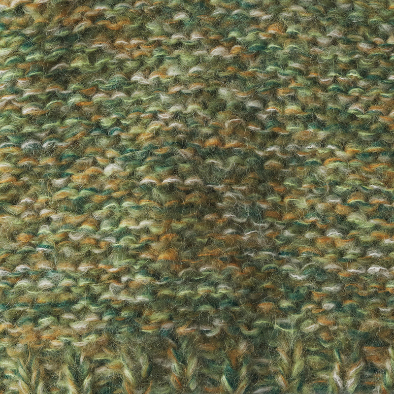 fabric detail of mohair knitwear