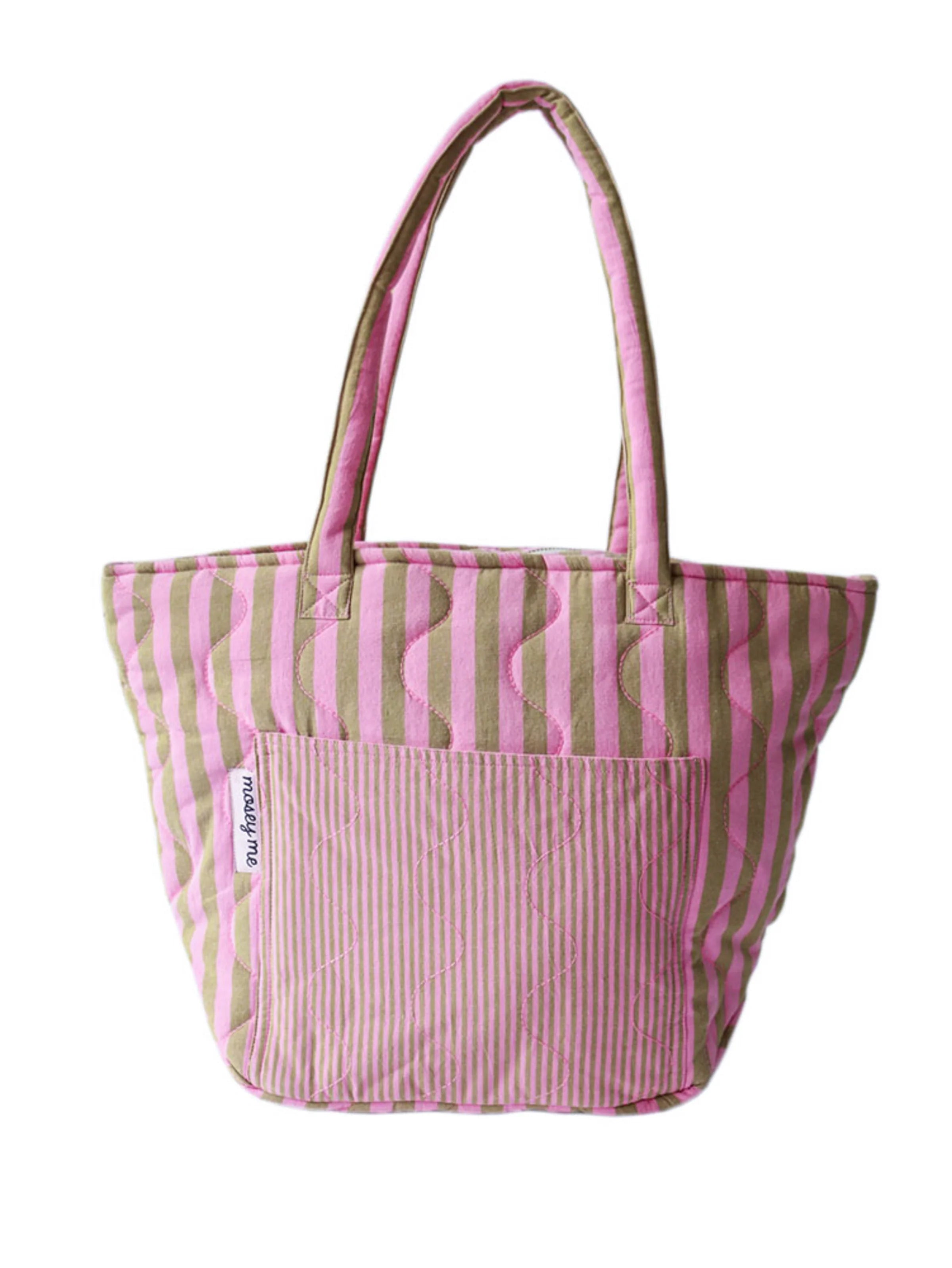 Lilac Sprout Quilted Bag by Mosey Me