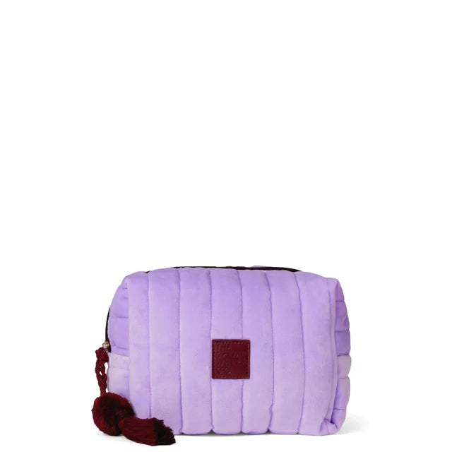 Lilac velvet cosmetic case by the somewhere coc
