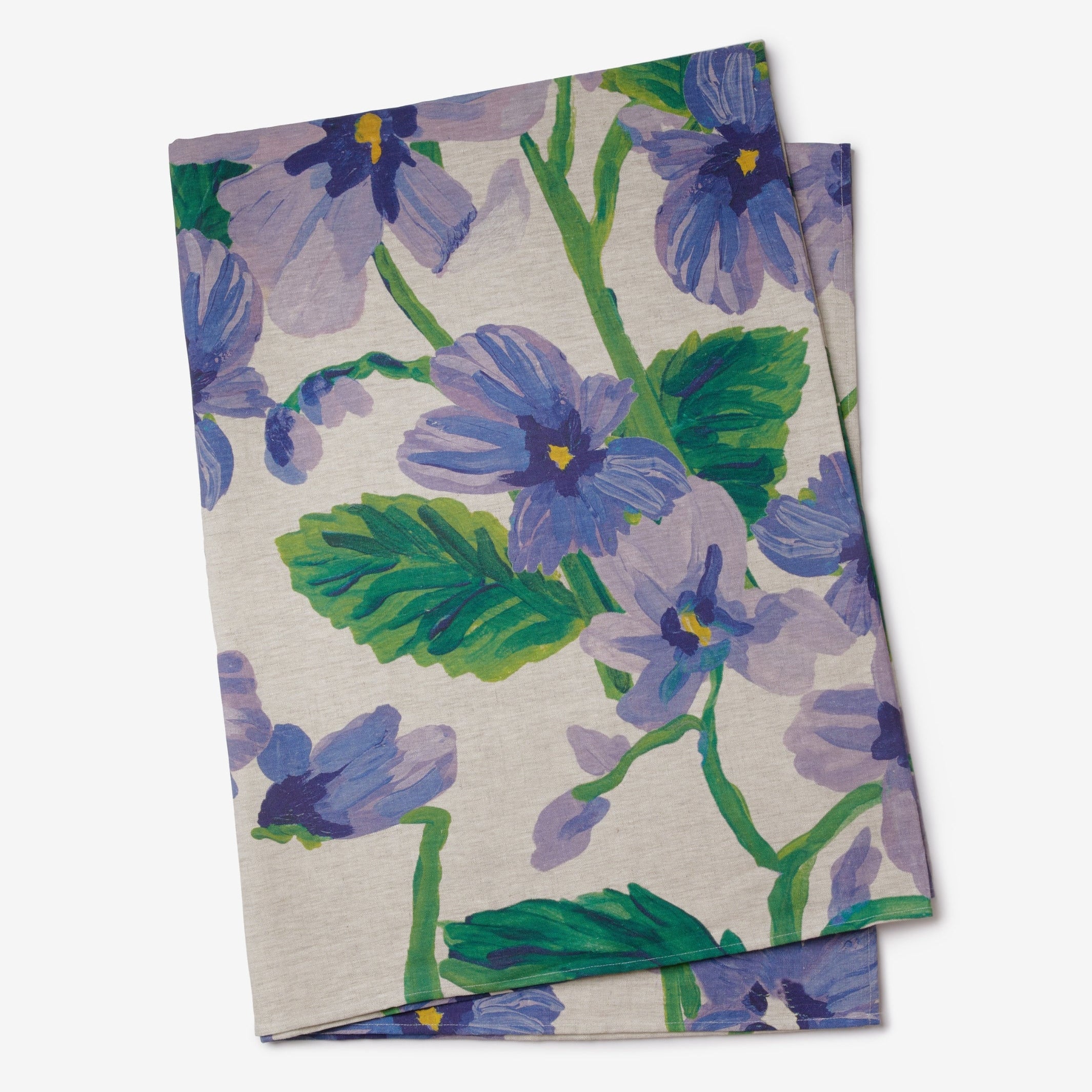 Lilas Blue Tablecloth by Bonnie & Neil