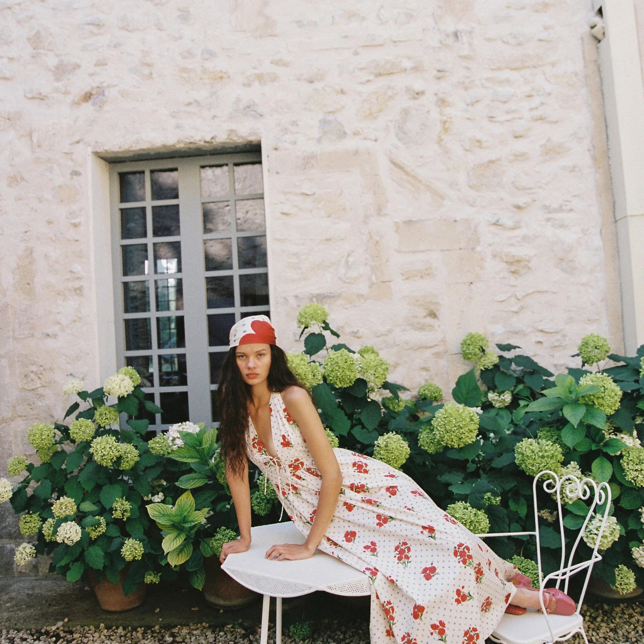 Lily Maxi Dress Poppies by JUNI