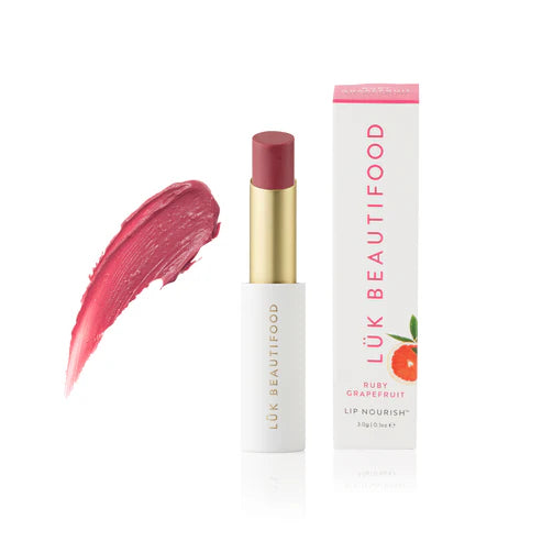 Lip Nourish Ruby Grapefruit Luk Beautifood Natural Lip Stick